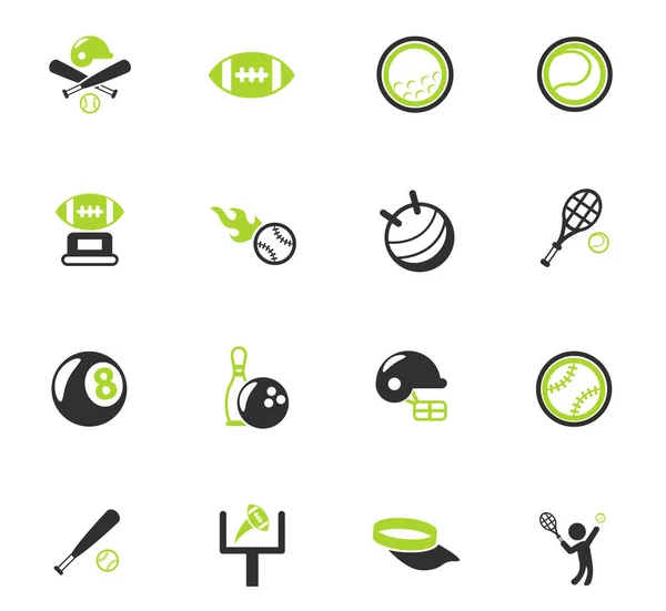 Sport Kolor Wektor Ikony Projektowania Stron Internetowych Interfejsu Użytkownika — Zdjęcie stockowe