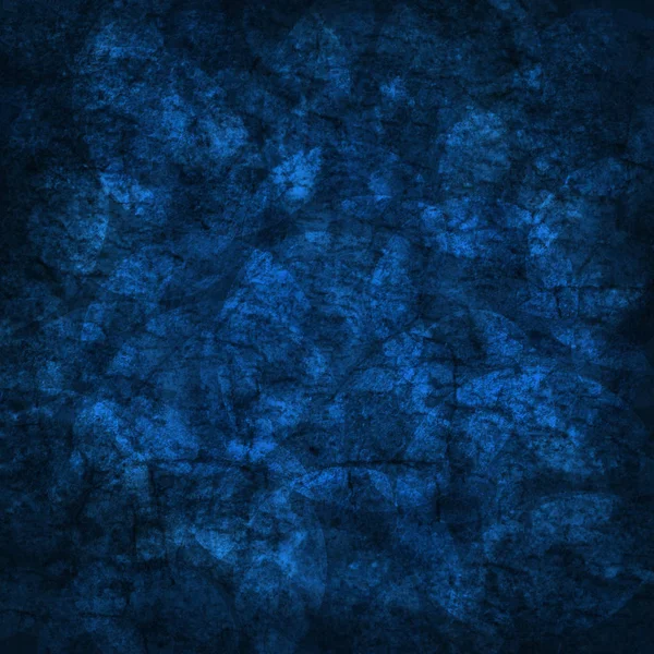 Kolorowe Tło Grunge Porysowany Ciemny Niebieski Abstrakcja — Zdjęcie stockowe