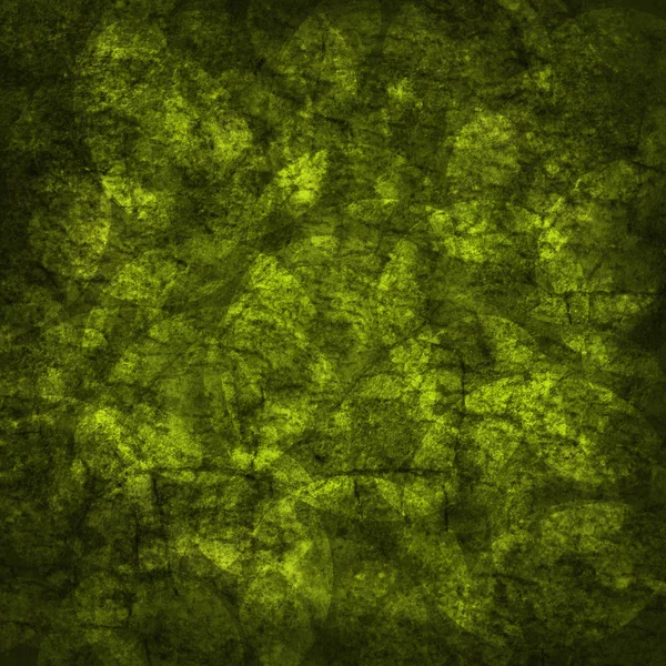 Abstract Gekleurde Bekrast Grunge Achtergrond Groen Geel — Stockfoto