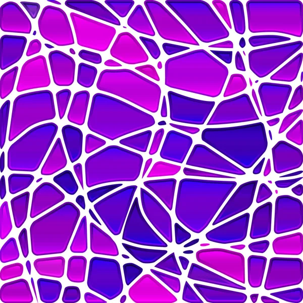 Vetor Abstrato Fundo Mosaico Vidro Manchado Roxo Violeta — Fotografia de Stock