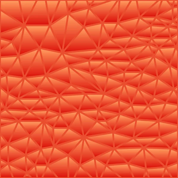 Vector Abstracto Vidrieras Triángulo Mosaico Fondo Rojo — Foto de Stock