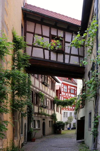 Alley Upper City Meersburg Lake Constance — Stock Photo, Image