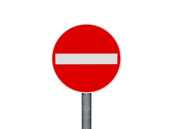 View Modern Road Sign — Stock Photo, Image