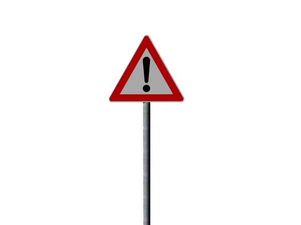 View Modern Road Sign — Stock Photo, Image