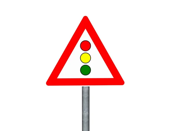 近代的な道路標識の表示 — ストック写真