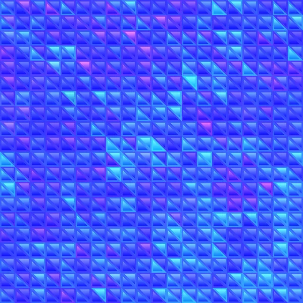 Абстрактний Векторний Вітражний Трикутник Мозаїчний Фон Синій Фіолетовий — стокове фото