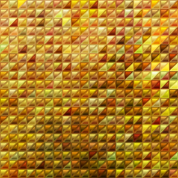 Αφηρημένο Διάνυσμα Λεκιασμένο Γυαλί Τρίγωνο Ψηφιδωτό Φόντο Κίτρινο Και Πορτοκαλί — Φωτογραφία Αρχείου