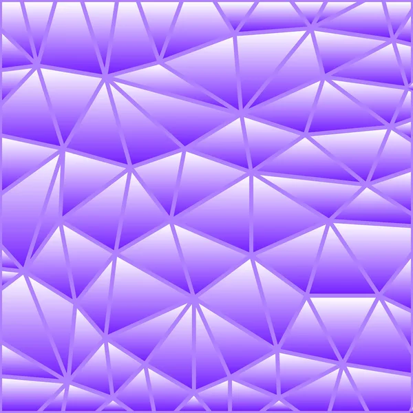 Abstrato Vetor Manchado Vidro Triângulo Mosaico Fundo Roxo Violeta — Fotografia de Stock