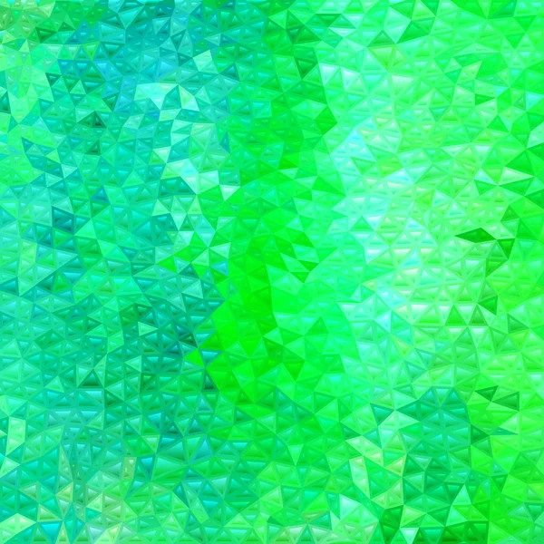 Abstract Vector Glas Lood Driehoek Mozaïek Achtergrond Groen Blauw — Stockfoto