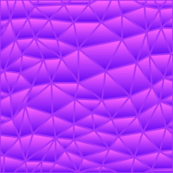 Abstrait Vecteur Teinté Verre Triangle Mosaïque Fond Violet Violet — Photo