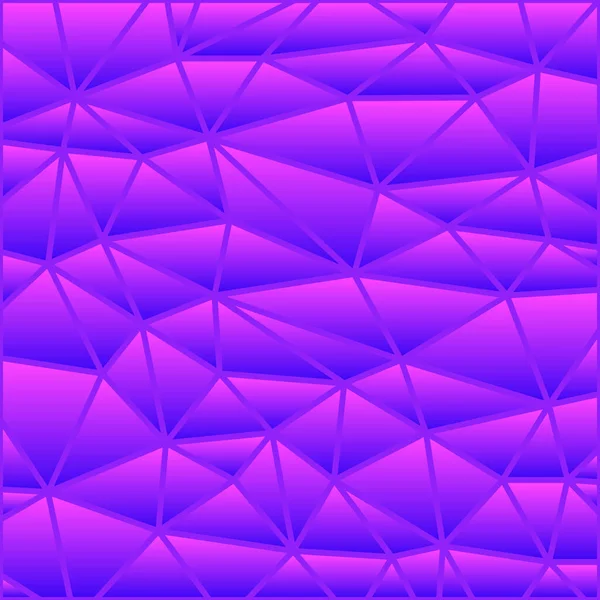 Abstract Vector Glas Lood Driehoek Mozaïek Achtergrond Paars Violet — Stockfoto