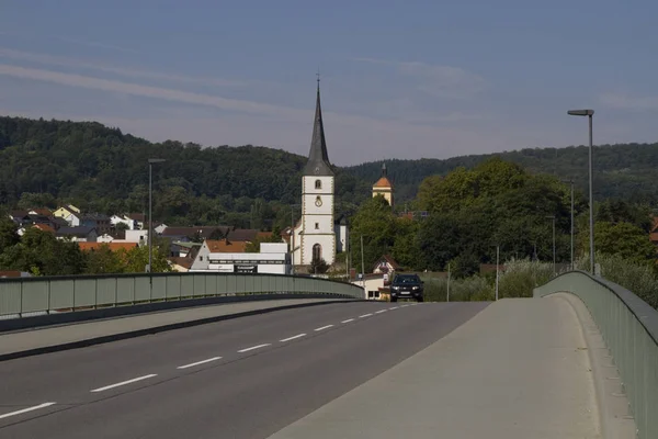 Festői Kilátás Keresztény Templom Építészet — Stock Fotó