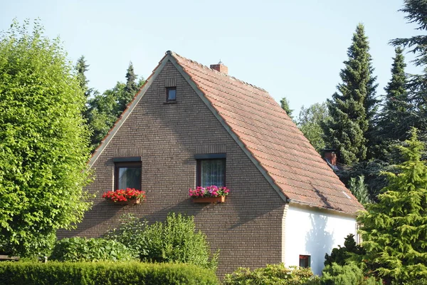 Casa Bremen Alemanha Europa — Fotografia de Stock