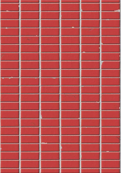 赤レンガの壁のパターン 抽象的な質感 — ストック写真