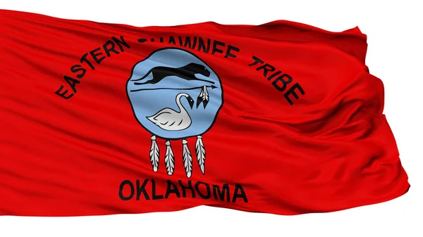Східне Плем Шоні Оклахома Індіанський Прапор Ізольоване Білому Тлі — стокове фото