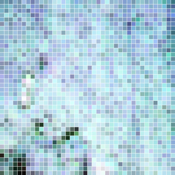 抽象的なベクトルの正方形ピクセルのモザイクの背景 青と紫 — ストック写真