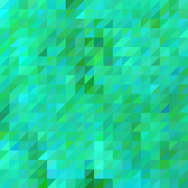 Abstrakt Vektor Geometrisk Triangel Bakgrund Grön Och Blå — Stockfoto
