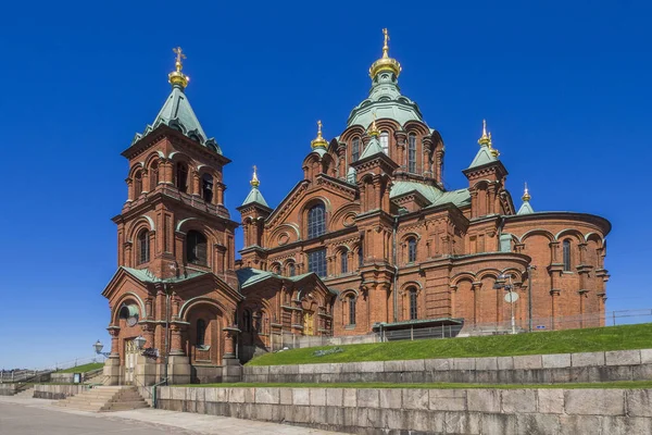 フィンランドのヘルシンキ ウスペンスキー大聖堂 — ストック写真