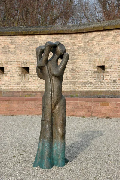 Escultura Daphne Antiga Fortaleza Germersheim — Fotografia de Stock