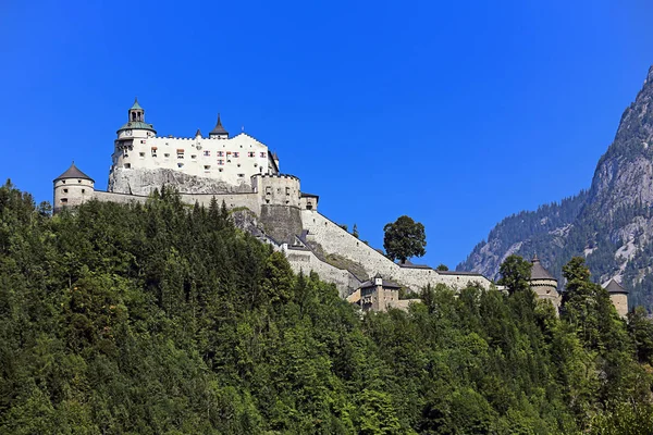 Castelo Hohenwerfen Burg Hohenwerfen — Fotografia de Stock