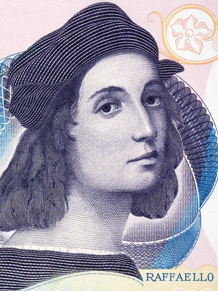 Рафаель Портрет Італійських Грошей — стокове фото