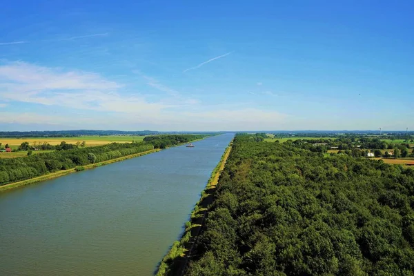 Canal Kiel Schleswig Holstein — Foto de Stock