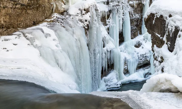 Rissbach Creek Winter — Stock Photo, Image