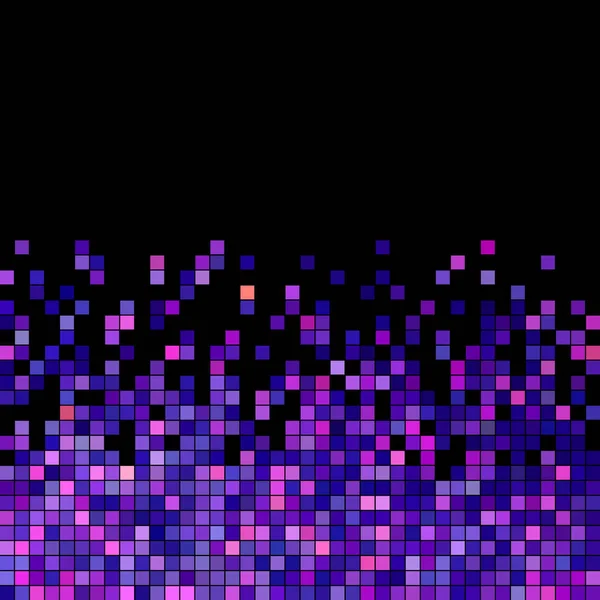 Abstrait Vecteur Carré Pixel Mosaïque Fond Violet — Photo