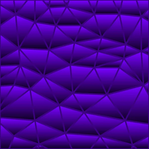 Abstrait Vecteur Teinté Verre Triangle Mosaïque Fond Violet Violet — Photo