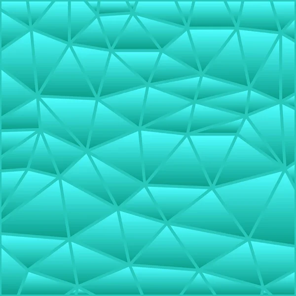 Abstrato Vetor Manchado Vidro Triângulo Mosaico Fundo Luz Azul — Fotografia de Stock
