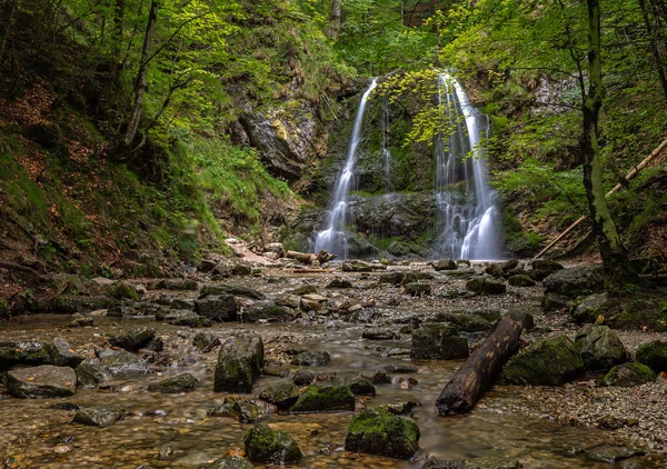 Josefsthaler Wasserfall Schliersee Bayern Deutschland — Stockfoto