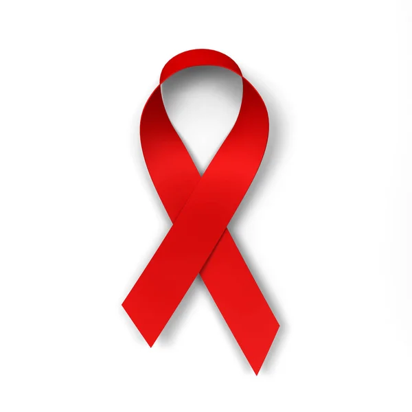 Awareness Ribbon Illustration Isolated White Background — Stock Photo, Image