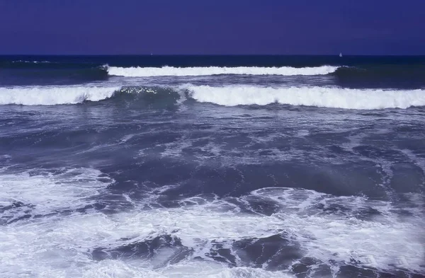 Ακτή Του Ειρηνικού Ωκεανού Στην Καλιφόρνια — Φωτογραφία Αρχείου