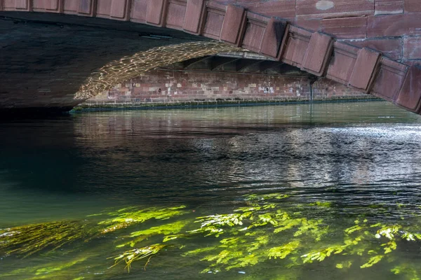 Vista Ponte Cidade Estocolmo Suécia — Fotografia de Stock