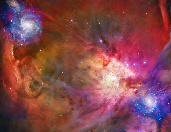 星雲と銀河宇宙 Nasa 天文学 — ストック写真