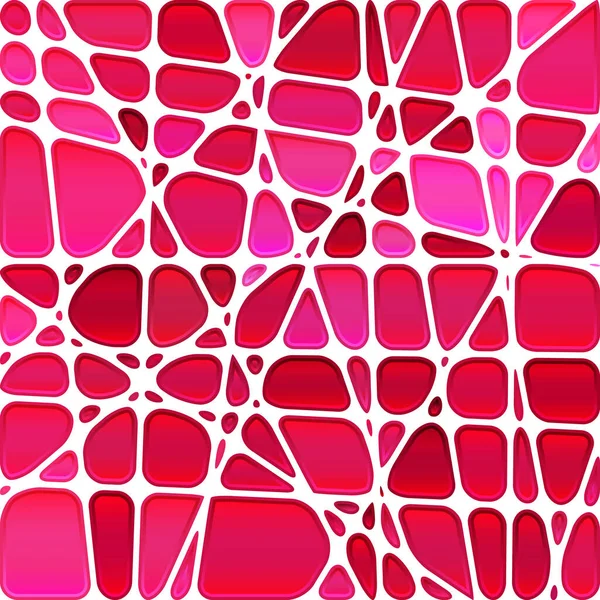 Vector Abstracto Manchado Vidrio Mosaico Fondo Púrpura Rojo — Foto de Stock