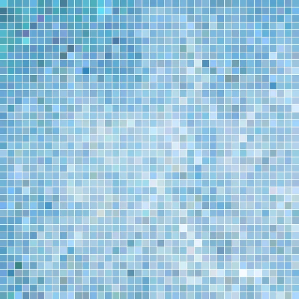Abstraktní Vektor Čtvercový Pixel Mozaika Pozadí Světlé Bluie — Stock fotografie
