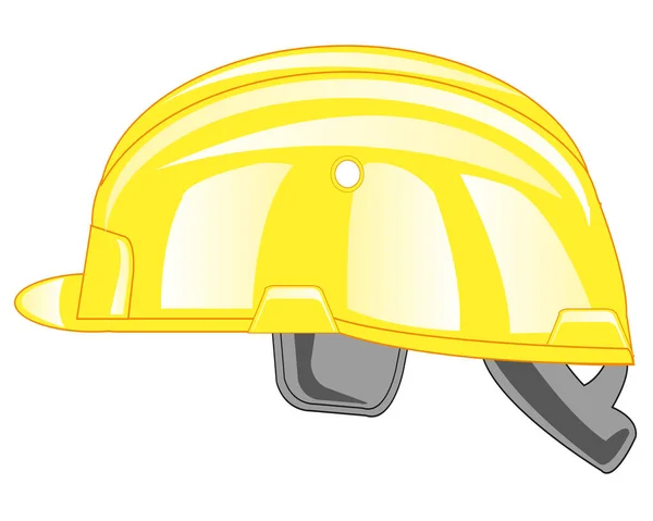 Helmet Building Wanted Colour White Background Insulated — Stock Photo, Image