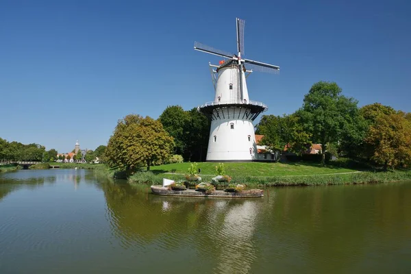 Windmill Hoop 1735 Middelburg Walcheren Zeeland Ολλανδία — Φωτογραφία Αρχείου