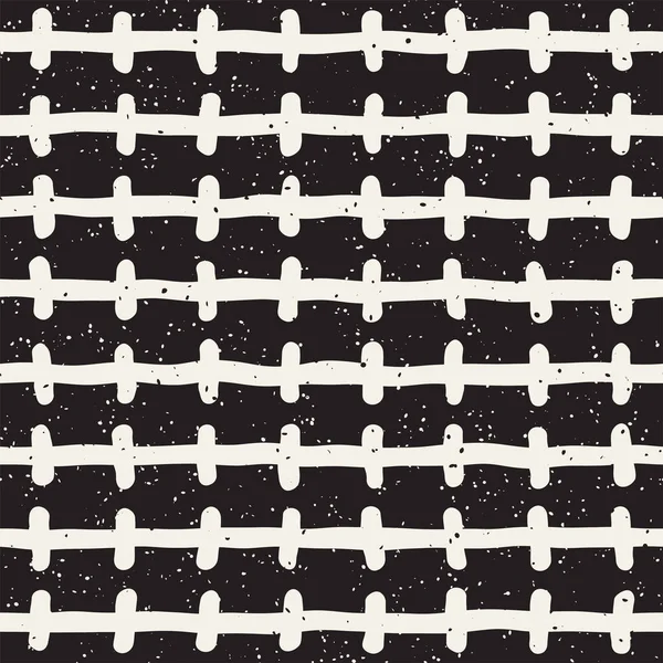 Ręcznie Rysowane Linie Bezszwowe Nieczysty Wzór Abstrakcja Geometryczna Tekstury Powtarzanej — Zdjęcie stockowe