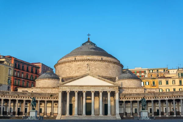 Igreja San Francesco Paolo Nápoles Itália — Fotografia de Stock