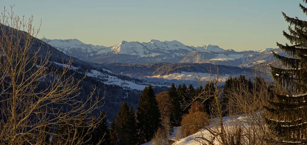 Vacker Utsikt Över Vacker Natur Bergslandskap — Stockfoto