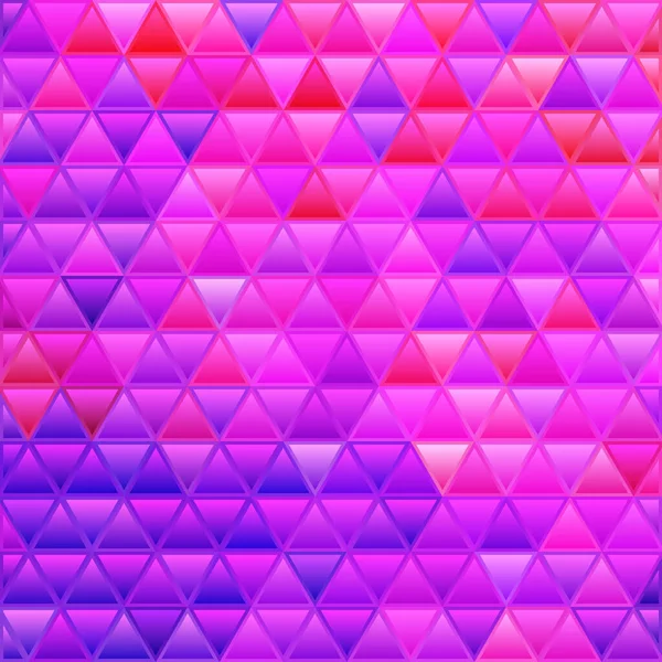 Abstract Vector Stained Glass Triangle Mosaic Background Purple Violet — Stock Photo, Image