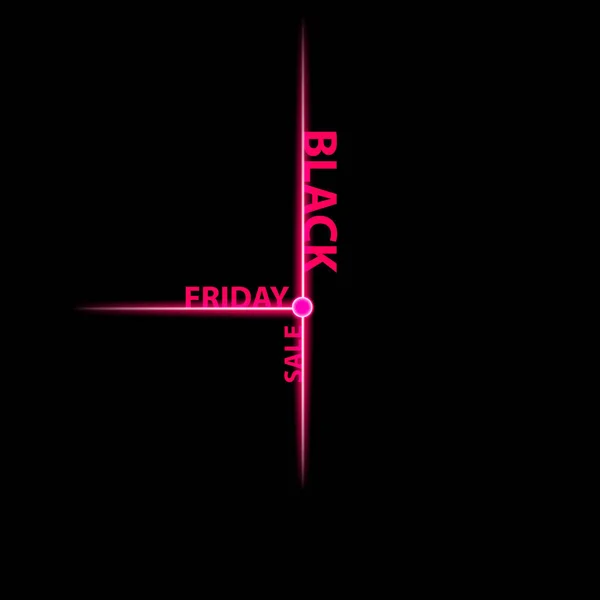 Black Friday Speed Icon Black Background Vector — Stock Photo, Image