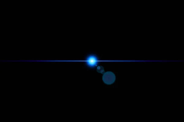 Form Enda Rad Ljusstrålen Spotlight Stjärna Vektor — Stockfoto