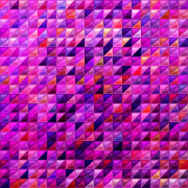 彩色玻璃三角形马赛克背景 紫色和紫色 — 图库照片