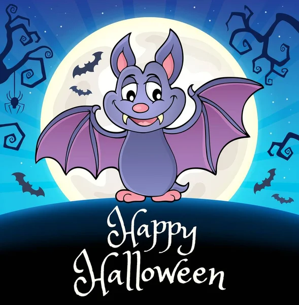 Feliz Imagen Composición Halloween Ilustración Imágenes — Foto de Stock