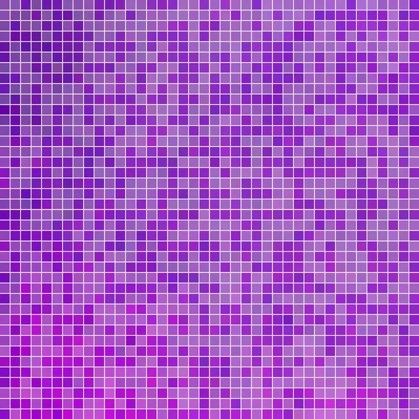 Abstract Vector Square Pixel Mosaic Background Violet — Stock Photo, Image