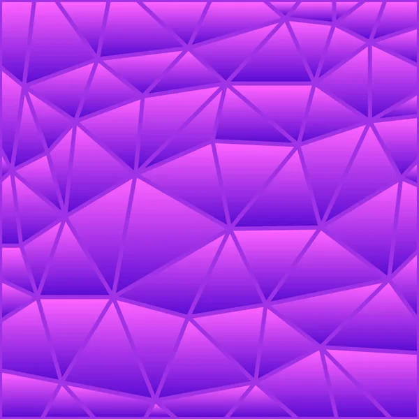 Vector Abstracto Vidrieras Triángulo Mosaico Fondo Púrpura Violeta —  Fotos de Stock