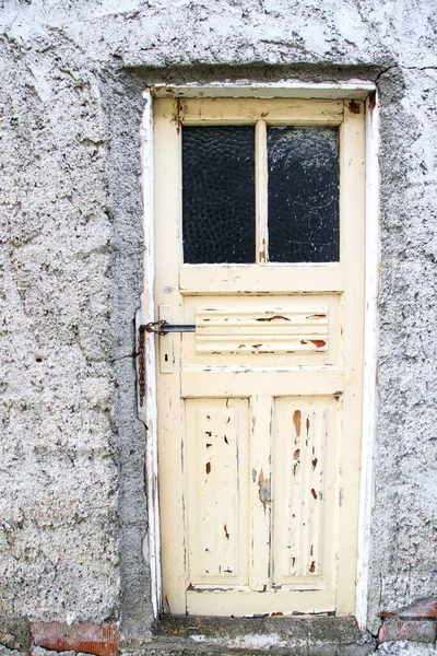 Παλιό Παράθυρο Πόρτα — Φωτογραφία Αρχείου